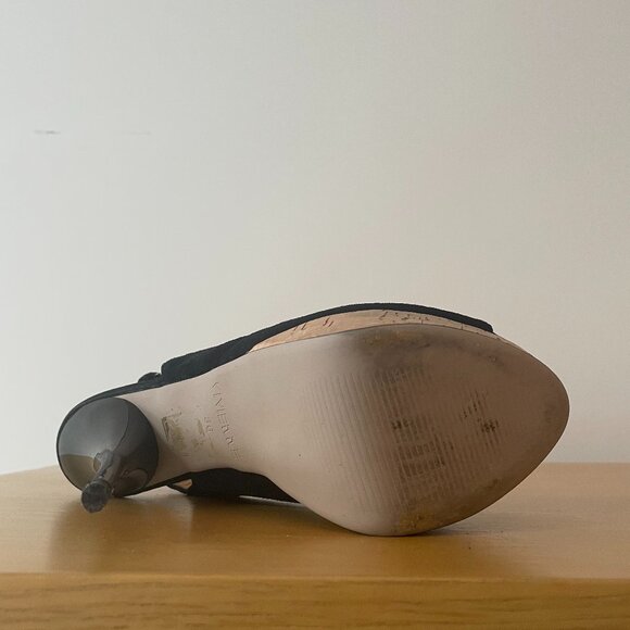 Viverre Suede and Cork Sandals - Picture 9 of 10